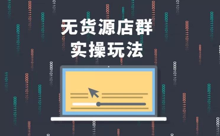 无货源店群实操玩法，蓝海选品的独特思路，店群软件操作方法（45节视频课）-八爪鱼资源库