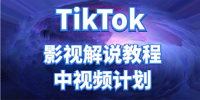 外面收费2980元的TikTok影视解说、中视频教程，比国内的中视频计划收益高-八爪鱼资源库