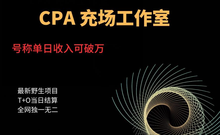 cpa充场工作室，号称单日收入10000+（揭秘）-八爪鱼资源库