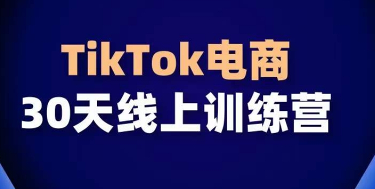 TikTok电商带货30天线上课，不可错过的全球流量洼地！-八爪鱼资源库