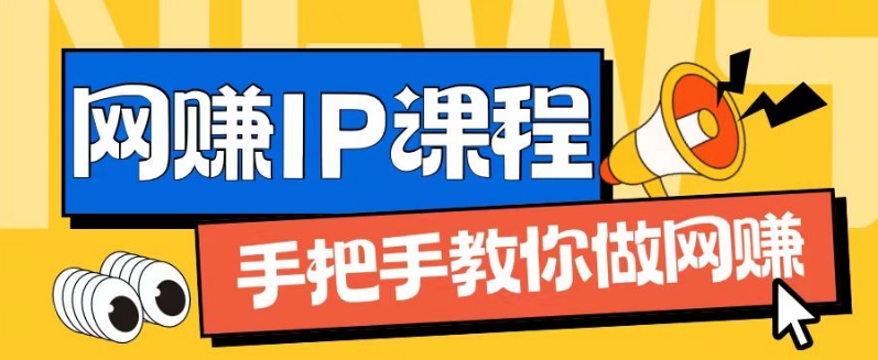 ip合伙人打造1.0，从0到1教你做网创，实现月入过万【揭秘】-八爪鱼资源库