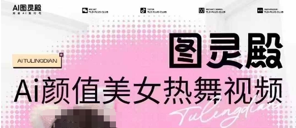 全网首发，原价988图灵殿AI颜值美女热舞视频，云端生图，轻松过原创-八爪鱼资源库