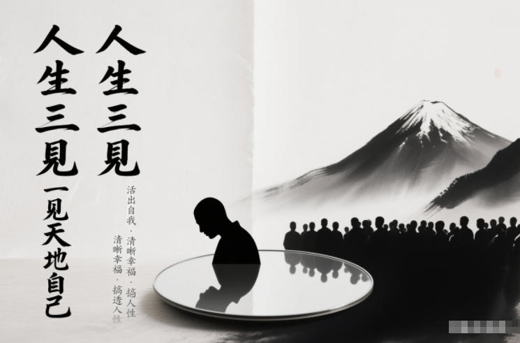 人生三见一见天地见众生见自己，活出自我拥有清晰幸福人生，搞透人性-八爪鱼资源库