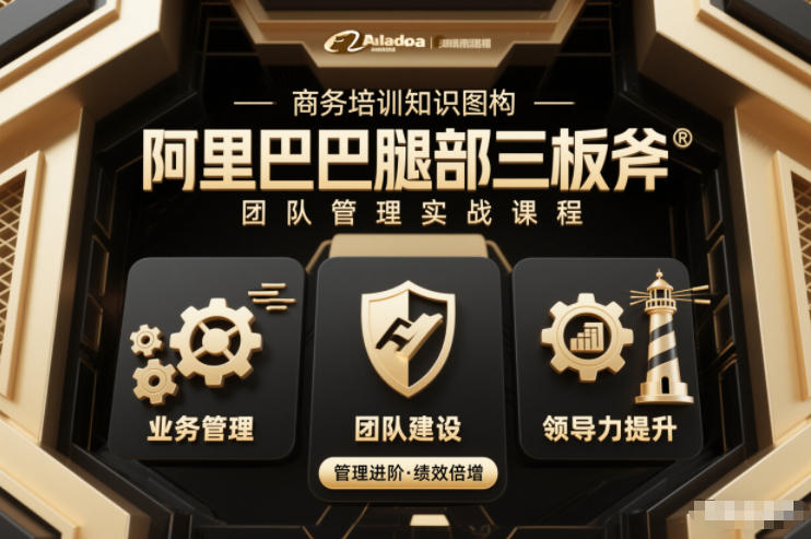 团队管理必学课程系列，阿里巴巴“腿部三板斧”-八爪鱼资源库