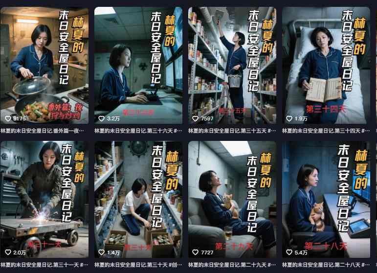 十个作品涨粉近20W！用AI制作末日安全日记连载，日入4位数，评论区爆肝求更新（附详细步骤）-八爪鱼资源库