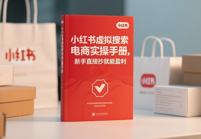 小红书​⁠‬​​⁠​‌​‬​⁠​‬‍‍‌​​​‬‌‍⁠​​​‌​⁠⁠​‬​​‬​​​​‌​‍虚拟搜索电商实操手册，新手直接抄就能盈利-八爪鱼资源库