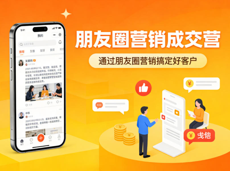 朋友圈营销成交营，通过朋友圈营销来搞定好客户-八爪鱼资源库