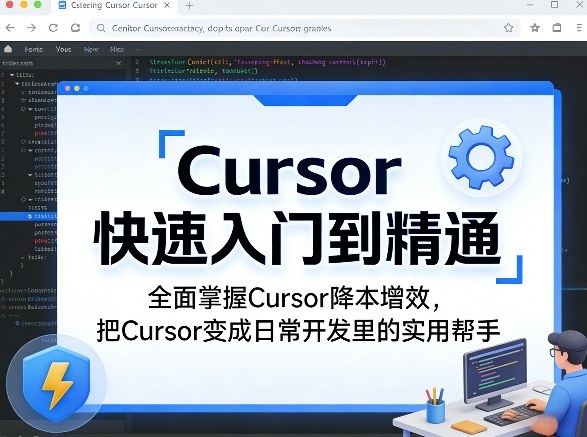 Cursor快速入门到精通，全面掌握Cursor降本增效，把Cursor变成日常开发里的实用帮手-八爪鱼资源库