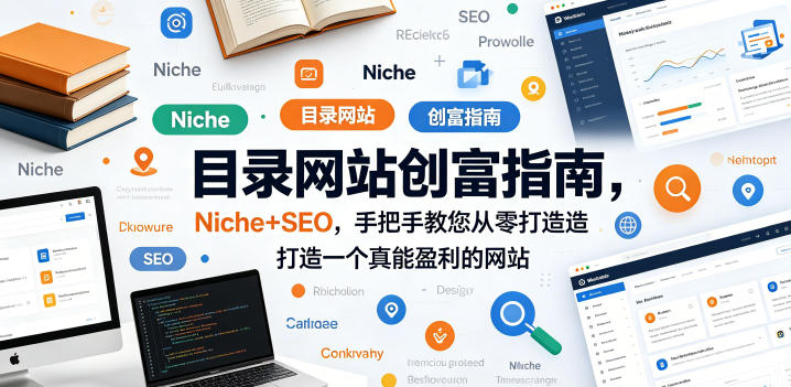 目录网站创富指南，Niche+SEO，手把手教您从零打造打造一个真能盈利的网站【原创双语字幕】-八爪鱼资源库