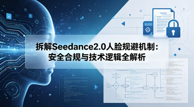 拆解Seedance2.0人脸规避机制：安全合规与技术逻辑全解析-八爪鱼资源库