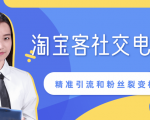 某站内部课程：淘宝客社交电商裂变，精准引流和粉丝裂变模式详解（共6节视频）-八爪鱼资源库