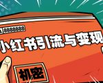 小红书引流与变现：从0-1手把手带你快速掌握小红书涨粉核心玩法进行变现-八爪鱼资源库