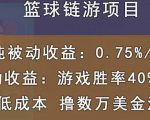 国外区块链篮球游戏项目，前期加入秒回本，被动收益日0.75%，撸数万美金-八爪鱼资源库