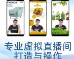 个人虚拟直播间的搭建与操作，专业虚拟直播间的打造与操作-八爪鱼资源库