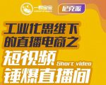 尼克派·工业化思维下的直播电商之短视频锤爆直播间，听话照做执行爆单-八爪鱼资源库