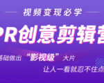 抖音赚钱必学的PR创意剪辑：零基础做出“影视级”大片，让人一看就忍不住为你点赞！-八爪鱼资源库
