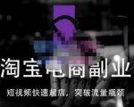 蓝Sir派·淘宝短视频快速起店，替代传统搜索方式，学会做一个不一样的淘宝店-八爪鱼资源库