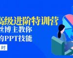 PPT高级进阶特训营：百万粉丝博主教你进阶你的PPT技能(98节课程+PPT素材包)-八爪鱼资源库