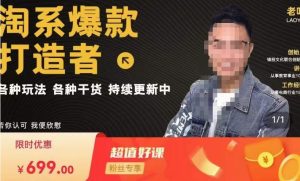 锋投老叶全店动销，淘系干货汇总，各种玩法，淘系爆款打造者-八爪鱼资源库