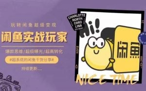 从0到1系统玩转闲鱼变现，教你核心选品思维，提升产品曝光及转化率-八爪鱼资源库