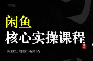 2024闲鱼核心实操课程，从养号、选品、发布、销售，教你做一个出单的闲鱼号-八爪鱼资源库