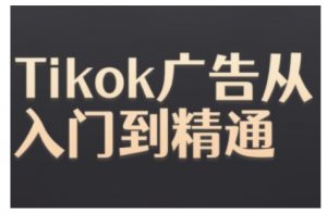 Tiktok Ads实操教程，Tiktok广告从入门到精通-八爪鱼资源库